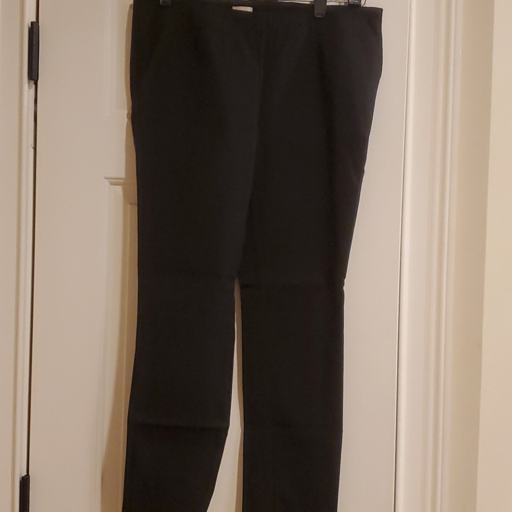 Cremieux black crop pant size 6